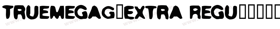TrueMegaG-Extra Regu字体转换